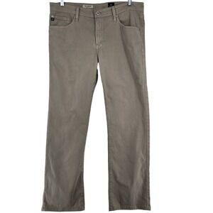 AG Adriano Goldschmied Pants Mens 36x34 The Protege Straight Leg Canvas